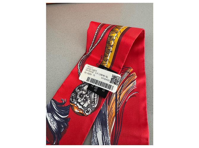 Hermès Twilly Cavalcades Rouge Roja - vista 6