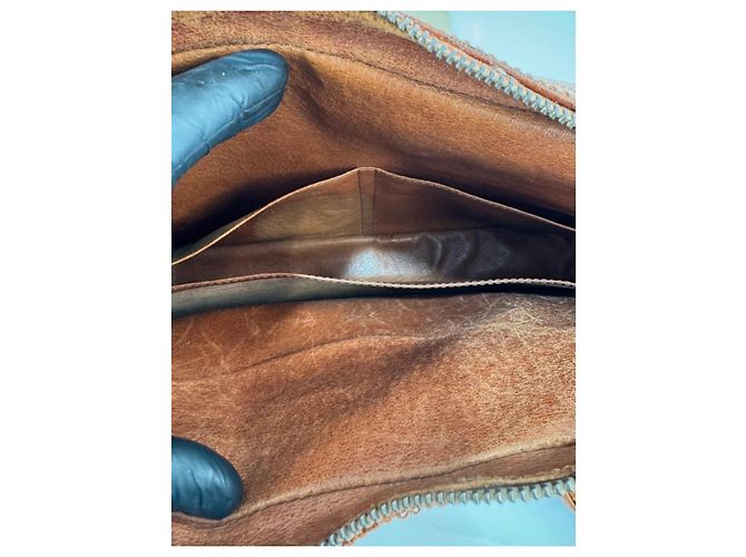 Borsa a spalla in pelle marrone Louis Vuitton 262 - vista 12