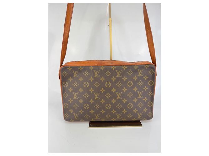Borsa a spalla in pelle marrone Louis Vuitton 262 - vista 8