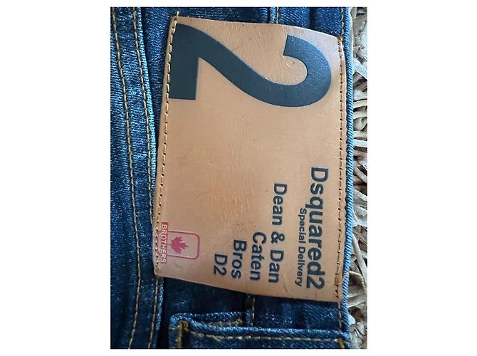 Jeans Skinny Skater Blu Dsquared2 - vista 5