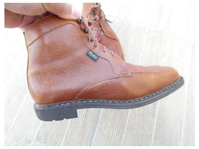 Paraboot ankle boots 5.5 38.5 grained calfskin - view 3