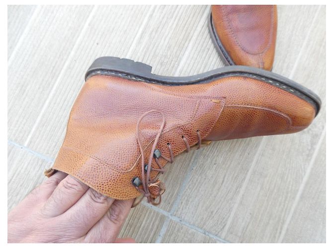 Paraboot ankle boots 5.5 38.5 grained calfskin - view 4
