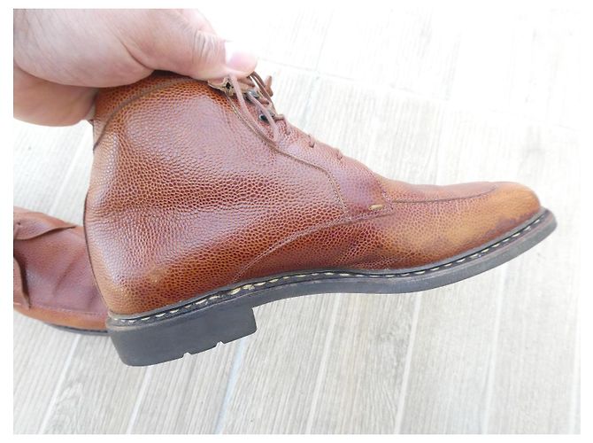 Paraboot ankle boots 5.5 38.5 grained calfskin - view 6