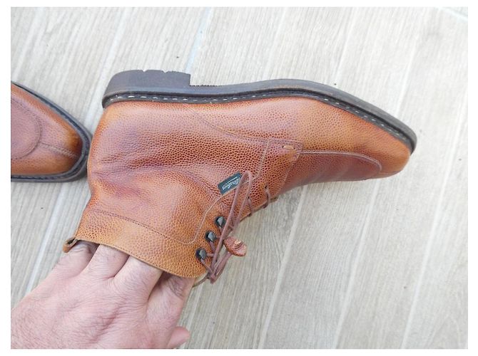 Paraboot ankle boots 5.5 38.5 grained calfskin - view 7