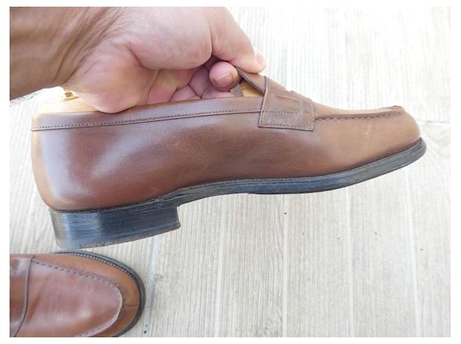Mocassino JM Weston 8/5 D 43 Marrone chiaro - vista 4