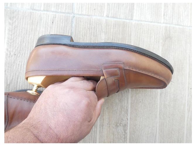 Mocassino JM Weston 8/5 D 43 Marrone chiaro - vista 5