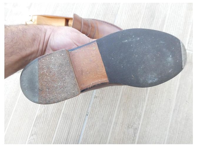 Mocassino JM Weston 8/5 D 43 Marrone chiaro - vista 8