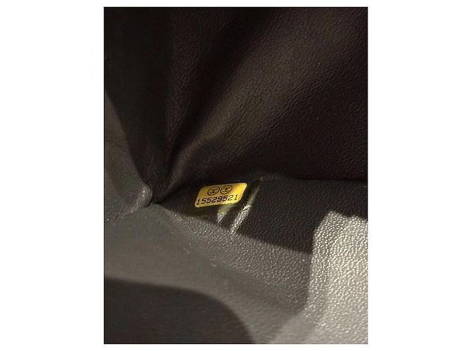 Borsa a mano Chanel 2.55 in pelle grigia Grigio - vista 4