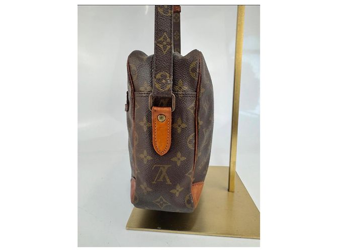 Borse a spalla Louis Vuitton in pelle marrone 259 - vista 7