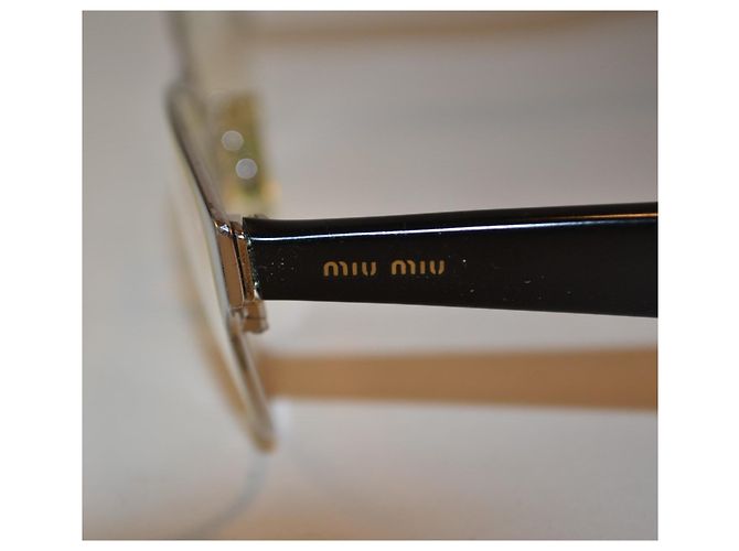 Gafas Miu Miu VMU 53I Negras Negro - vista 5