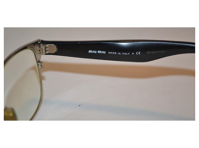 Gafas Miu Miu VMU 53I Negras Negro - vista 7