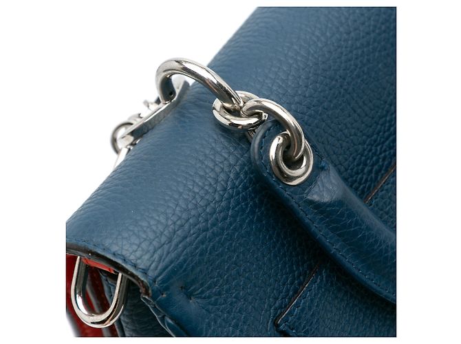 Dior Blu Piccola Borsa in Pelle Be Dior - vista 10