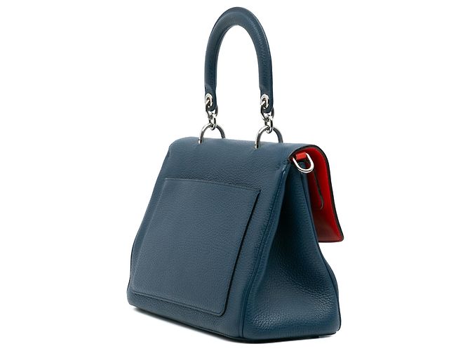 Dior Blu Piccola Borsa in Pelle Be Dior - vista 2