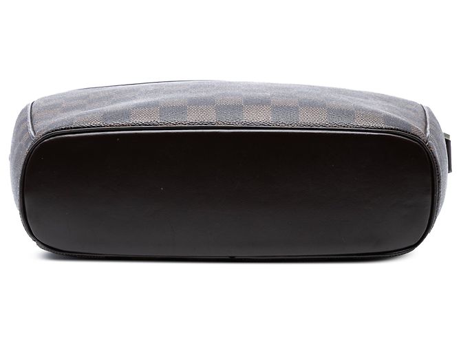 Louis Vuitton Marrone Damier Ebene Ipanema GM - vista 3