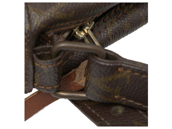 Louis Vuitton Marrone Monogramma Marceau GM - vista 7