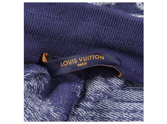 Bermuda de algodão Monogram Louis Vuitton Cinza - vista 3