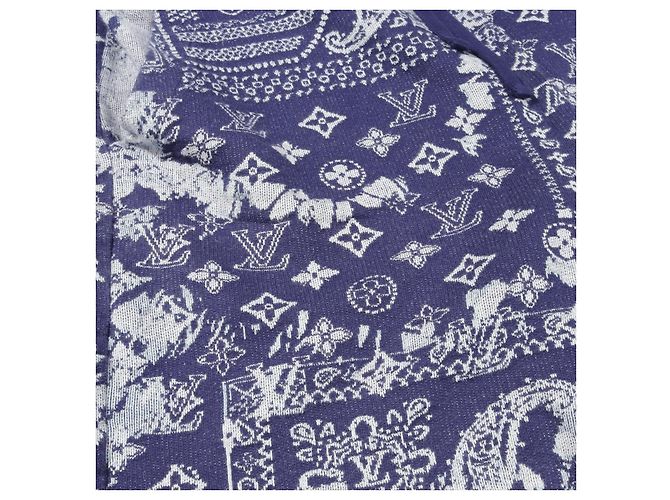 Bermuda de algodão Monogram Louis Vuitton Cinza - vista 9