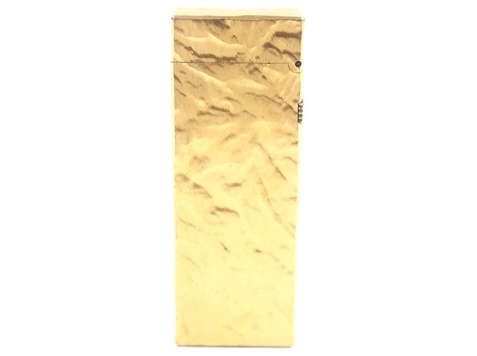 Alfred Dunhill Dunhill Square Allover-Muster Feuerzeug Golden - Ansicht 2