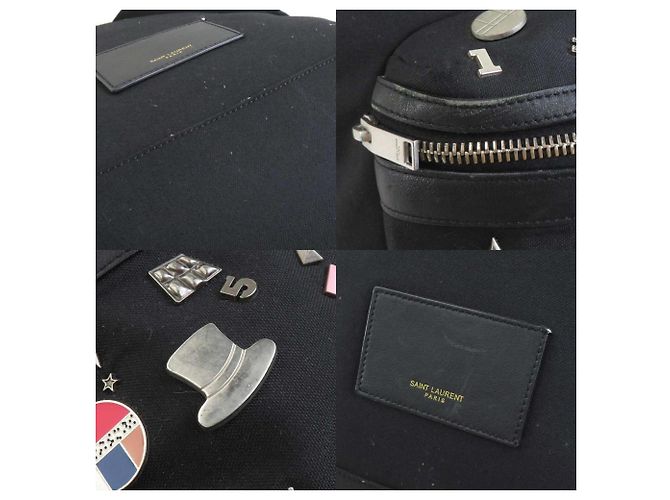 Sac à dos en toile Saint Laurent - vue 4