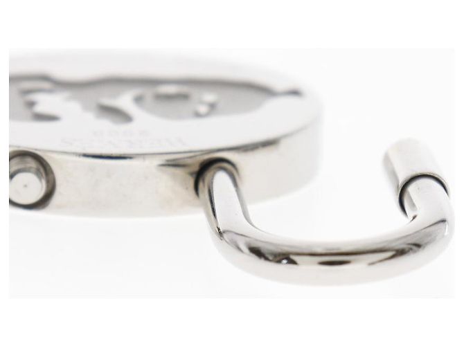 Hermès Collana Charm Cadena Annee Mediterranee in Metallo e Metallo Argento - vista 5