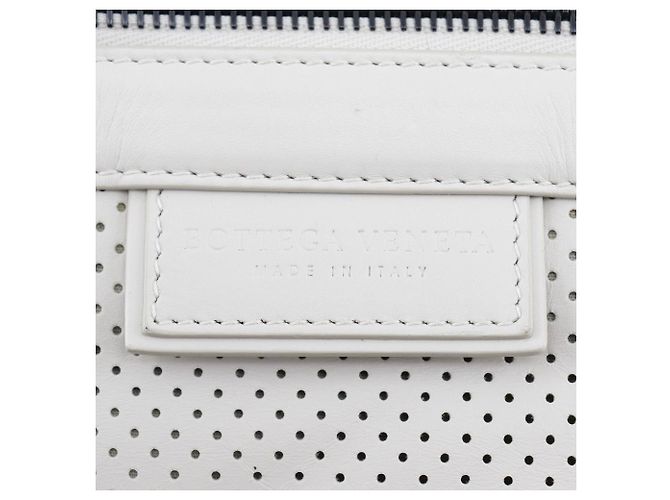 Bottega Veneta Drawstring Backpack Perforated Leather Large Beige - view 5