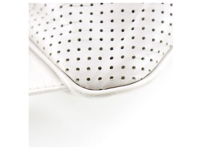 Bottega Veneta Drawstring Backpack Perforated Leather Large Beige - view 7