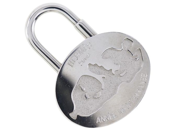 Hermès Hermes Annee Mediterranee Cadena Charm Halskette Metall und Metall Silber - Ansicht 2