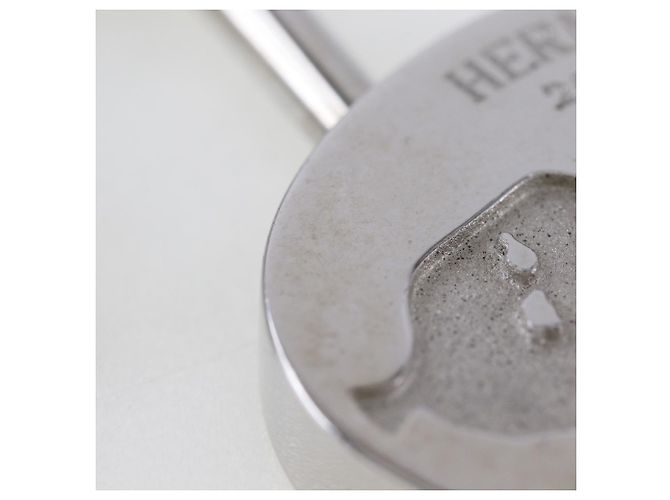 Hermès Hermes Annee Mediterranee Cadena Charm Halskette Metall und Metall Silber - Ansicht 4