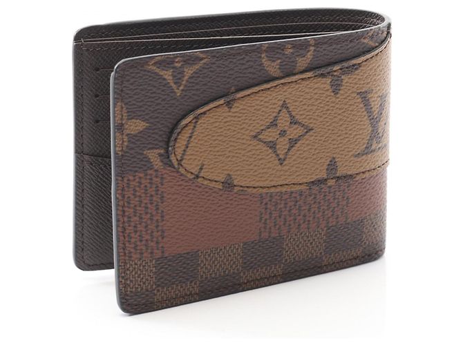 Portafoglio Bifold Slender Louis Vuitton Marrone - vista 2