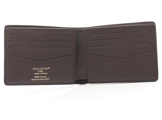 Portafoglio Bifold Slender Louis Vuitton Marrone - vista 3