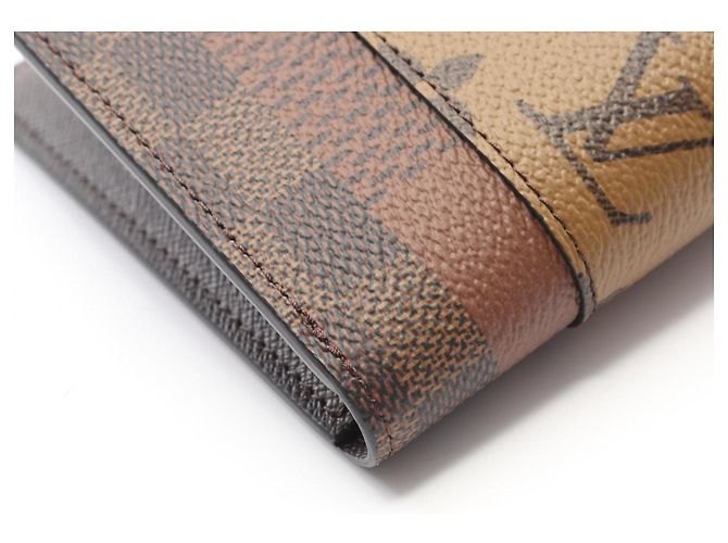 Portafoglio Bifold Slender Louis Vuitton Marrone - vista 6