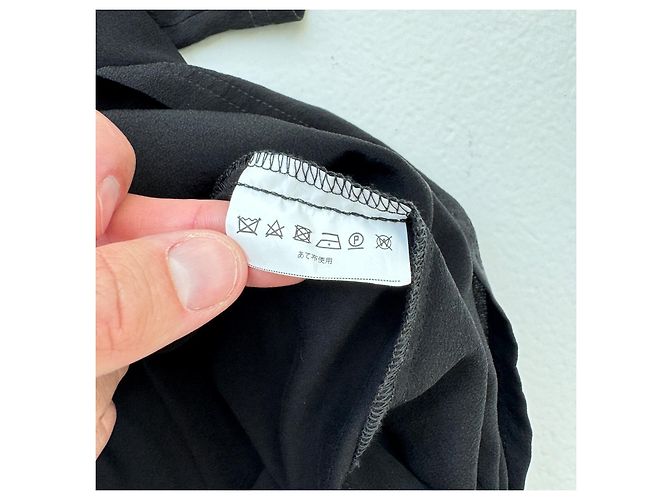 Top in seta nero Max Mara - vista 6