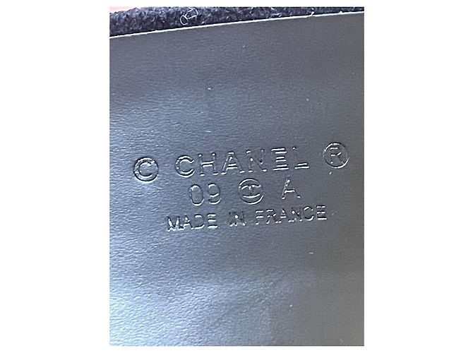 Cintura Chanel Gripoix in pelle e suede nero e verde - vista 8