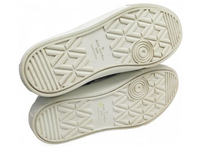 LOUIS VUITTON TROCADERO SNEAKERS 5.5 IT 39.5 FR BLAUER STOFF - Ansicht 13