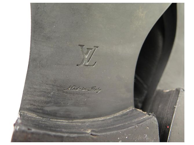 BOTAS DE COMBATE LOUIS VUITTON WONDERLAND 39.5 BOTAS RANGERS Negro - vista 7