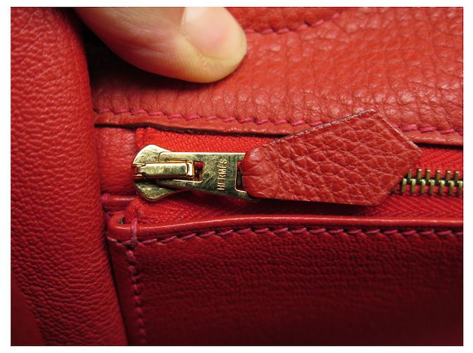 Hermès BORSA A MANO HERMES KELLY II RETOURNE 32 2013 IN PELLE ROSSA BORSA A TRACCOLLA - vista 18