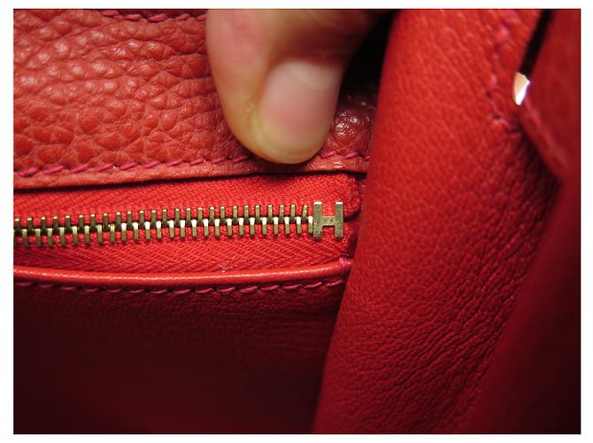 Hermès BORSA A MANO HERMES KELLY II RETOURNE 32 2013 IN PELLE ROSSA BORSA A TRACCOLLA - vista 19
