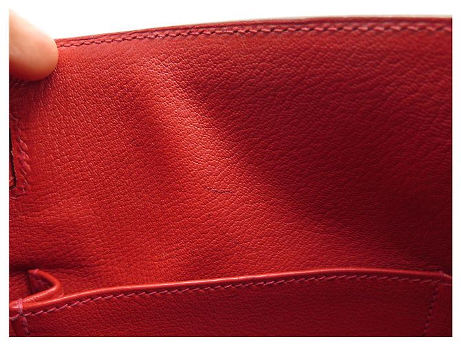 Hermès BORSA A MANO HERMES KELLY II RETOURNE 32 2013 IN PELLE ROSSA BORSA A TRACCOLLA - vista 20