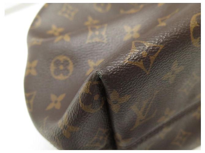 LOUIS VUITTON GRACEFUL MM MONOGRAM CANVAS M43703 PURSE BAG Brown - view 14