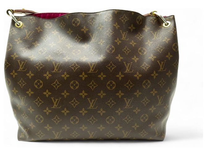 LOUIS VUITTON GRACEFUL MM MONOGRAM CANVAS M43703 PURSE BAG Brown - view 2