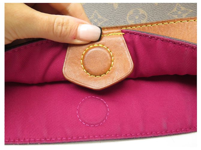 LOUIS VUITTON GRACEFUL MM MONOGRAM CANVAS M43703 PURSE BAG Brown - view 9