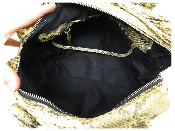 Chloé CHLOE BETTY SHOULDER BAG PYTHON LEATHER HAND BAG - view 12