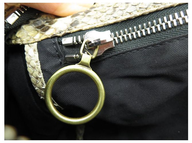 Chloé CHLOE BETTY SHOULDER BAG PYTHON LEATHER HAND BAG - view 14