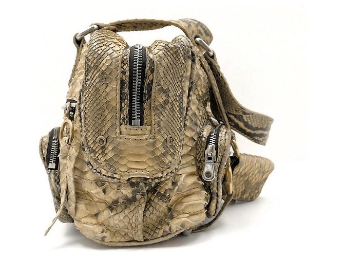 Chloé CHLOE BETTY SHOULDER BAG PYTHON LEATHER HAND BAG - view 3