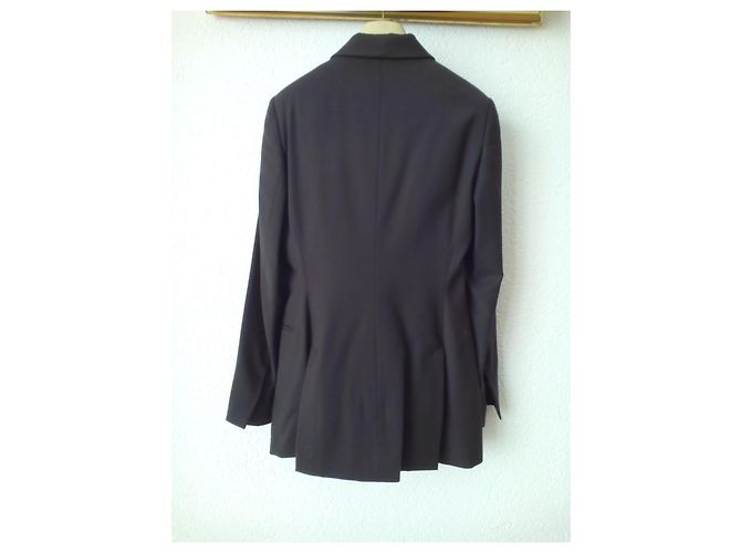 Blazer Gucci de lana marrón oscuro - vista 3