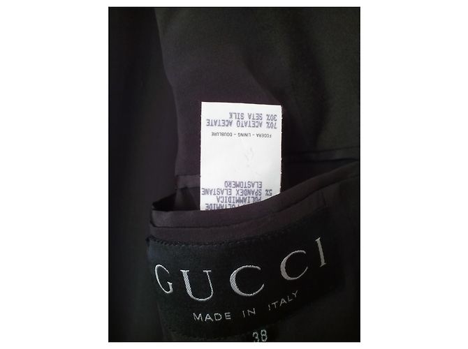 Blazer Gucci de lana marrón oscuro - vista 4