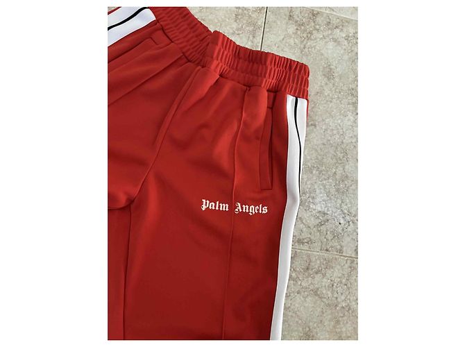 Pantaloni Palm Angels Rossi Rosso - vista 2