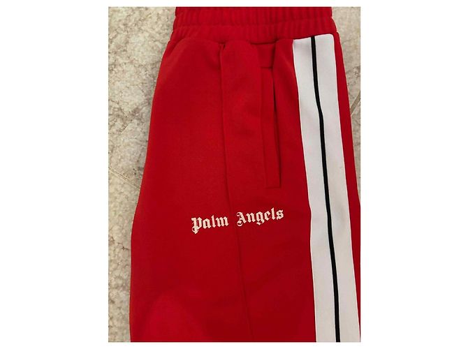 Pantaloni Palm Angels Rossi Rosso - vista 4