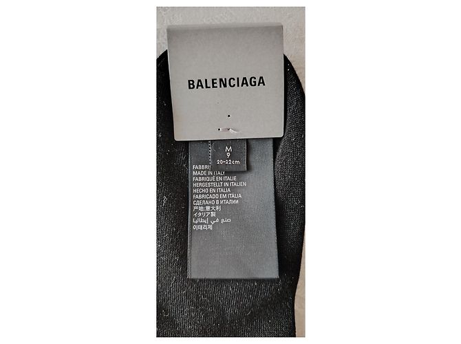 BALENCIAGA CALZE DA DONNA IN NERO. - vista 2