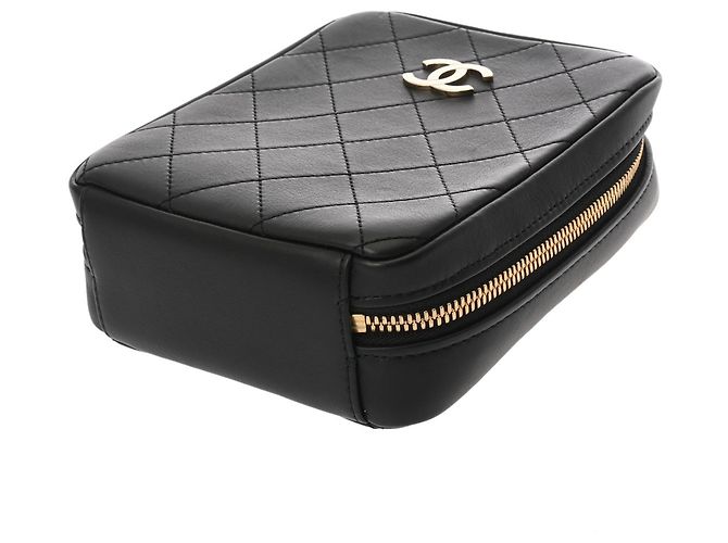 Borsa a Spalla Chanel Matelassé Diana Nero - vista 7
